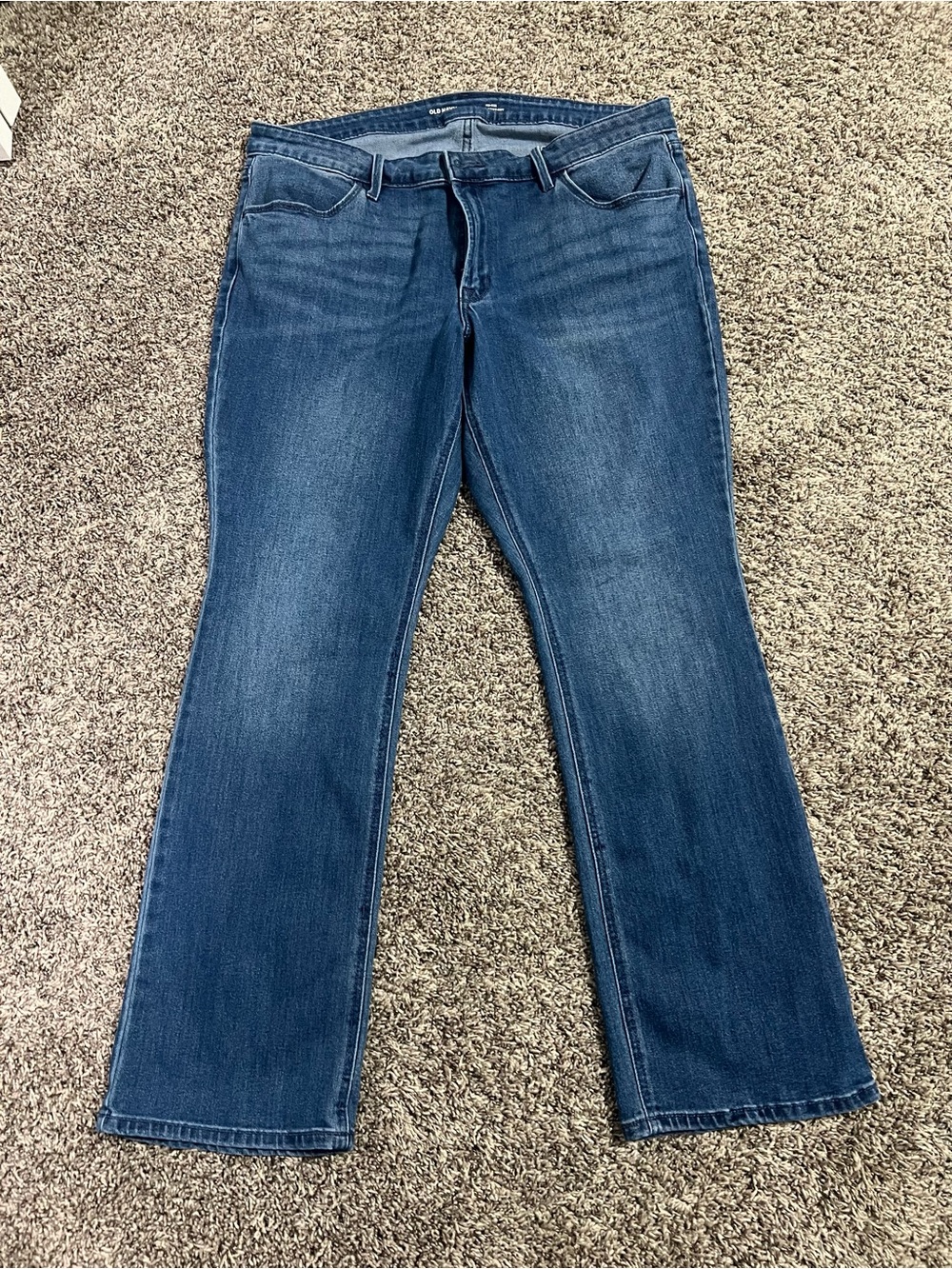 Old Navy Women's Medium Blue Boot-Cut Jeans